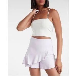 Express Ruffle Skort NWT